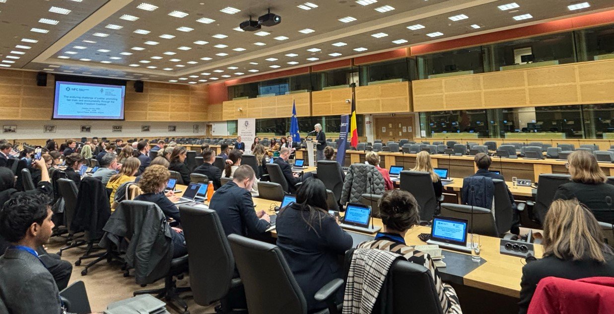 Protecting journalists in the justice system: MFC and Belgium co-host side event for World Press Freedom Day 2025