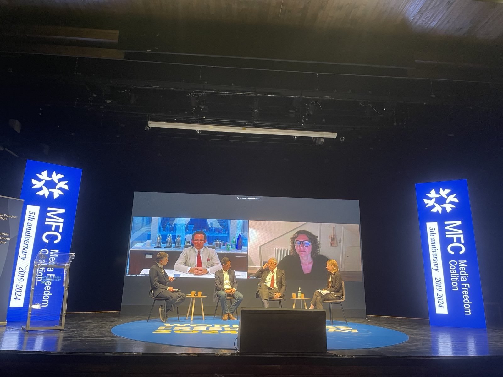 World Press Freedom Day side event: Case studies of action from the Media Freedom Coalition 12 MFC WPFD 2024 side event 2