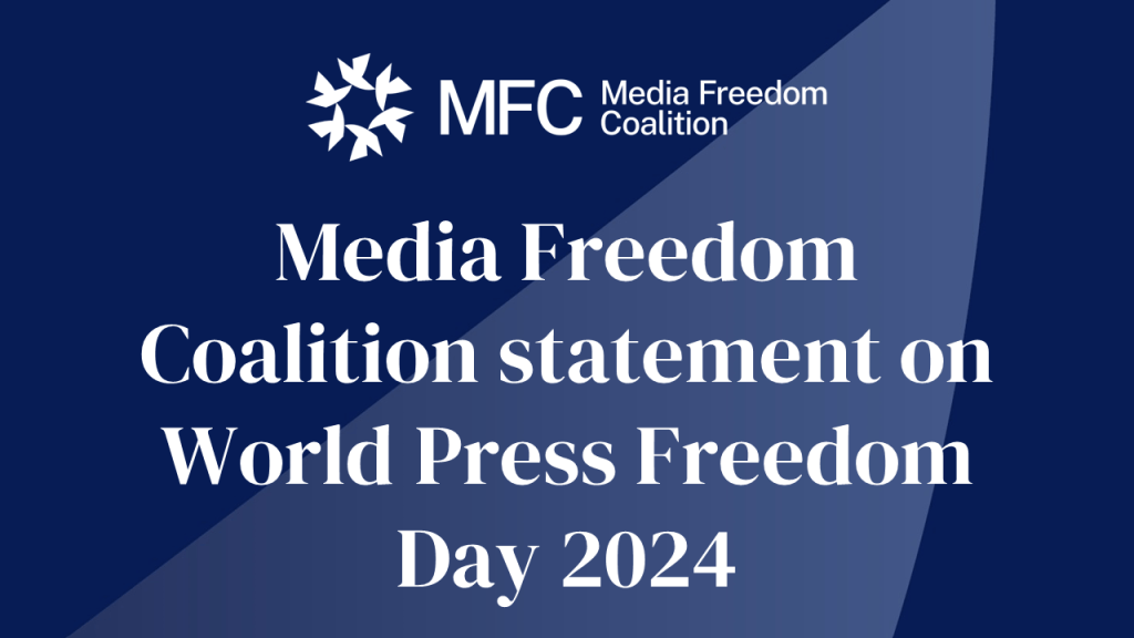 Media Freedom Coalition statement on World Press Freedom Day 2024 6 Twitter tile WPFD ENG